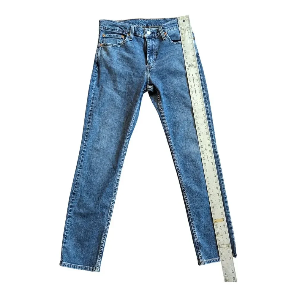 Levi's 511 Slim Fit Jeans Men's 32x32 Blue Denim Modern Classic Stretch Red Tag